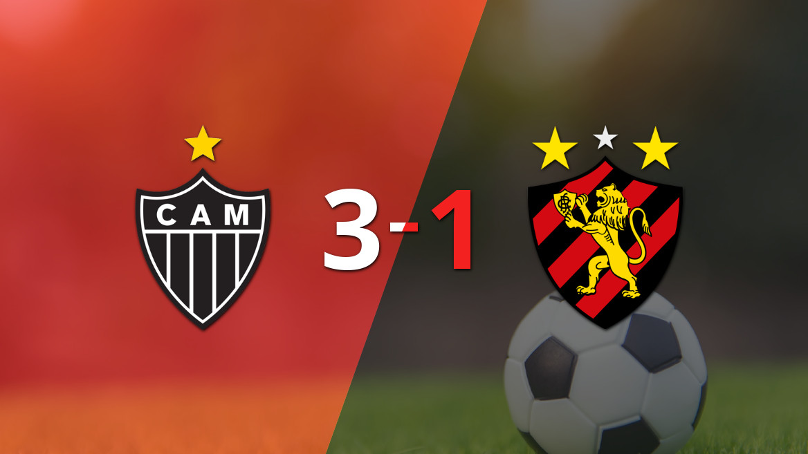Sport Recife Falls to Atlético Mineiro in a 3-1 Defeat