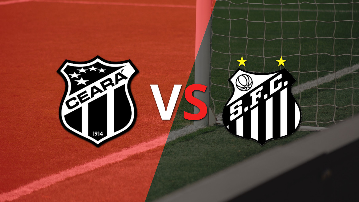 Ceará y Santos se preparan para un duelo crucial en la fecha 27