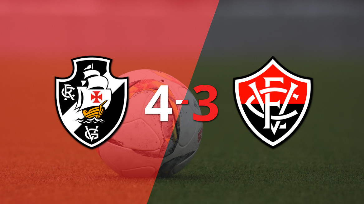 Rayan Vitor brilla con doblete en la épica victoria de Vasco da Gama sobre Vitória