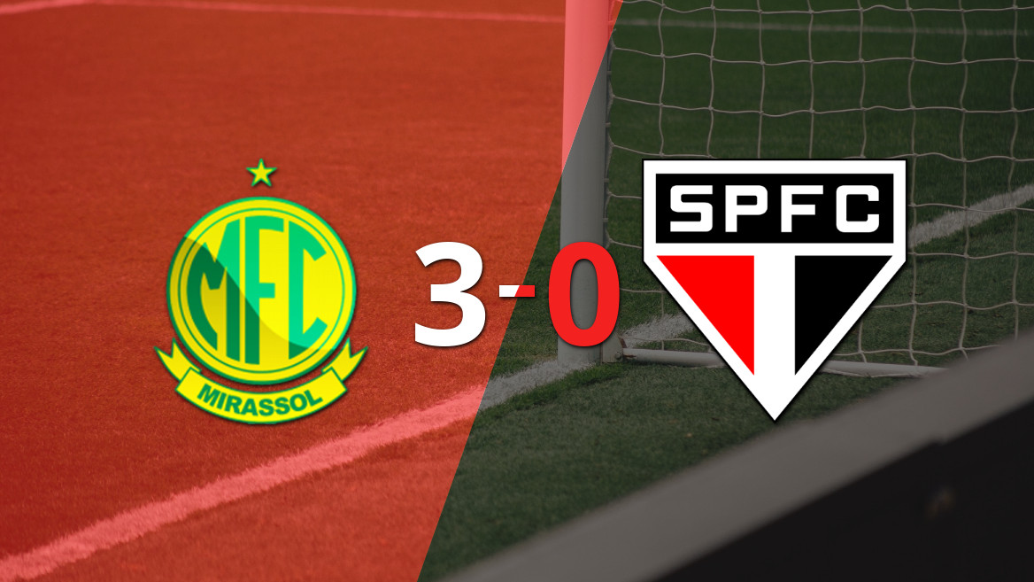 Mirassol Dominates São Paulo with 3-0 Victory