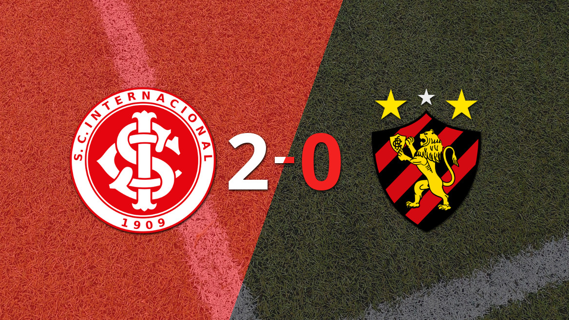 Internacional vence Sport Recife por 2-0