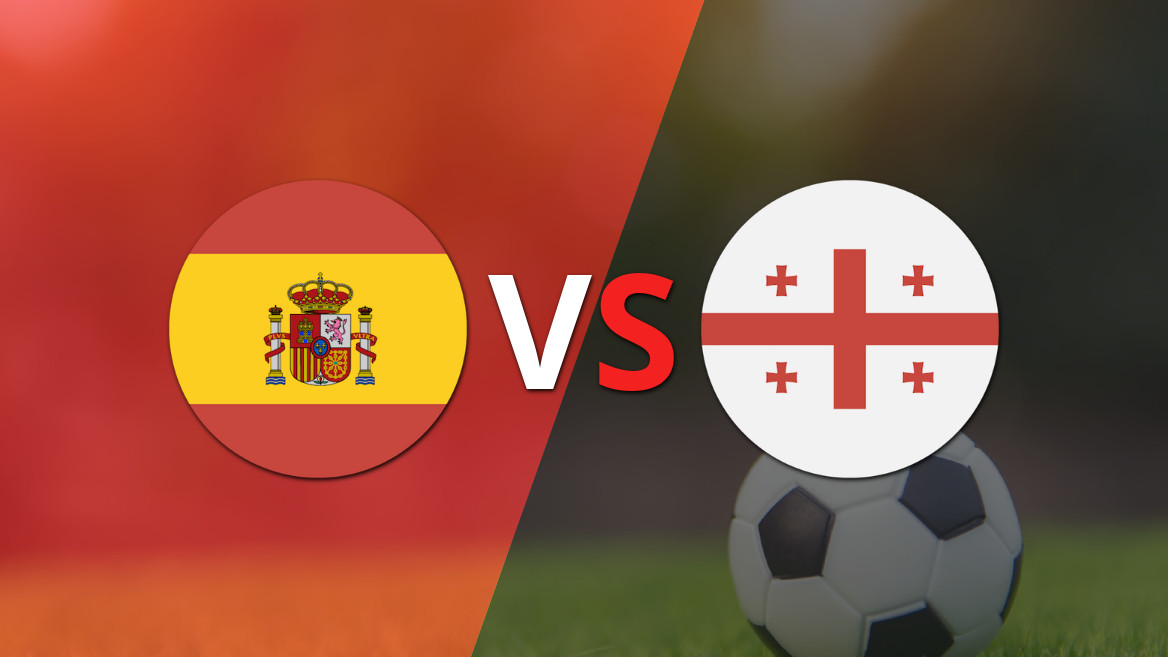 EN VIVO: España dominó a Georgia con un 2-0 en un partido electrizante