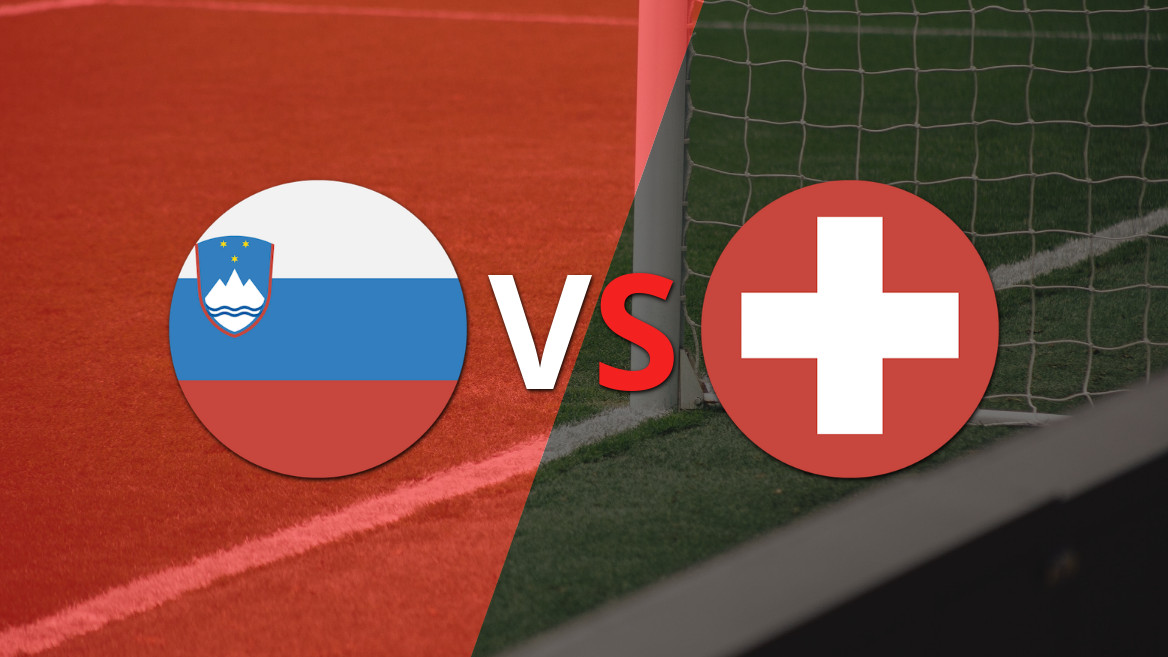 EN VIVO: Sin goles, Eslovenia y Suiza igualaron el partido