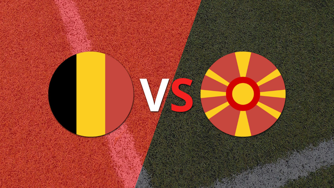 EN VIVO: Bélgica y Macedonia del Norte no se hicieron daño y empataron sin goles