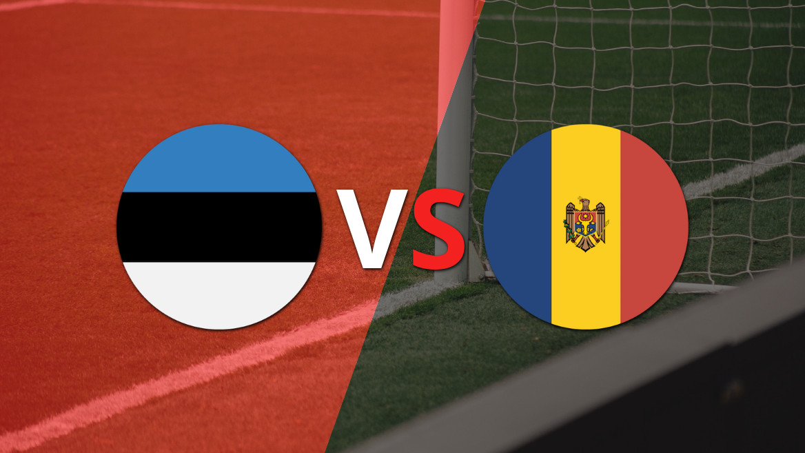 EN VIVO: Estonia logró sacar el empate de local frente a Moldavia