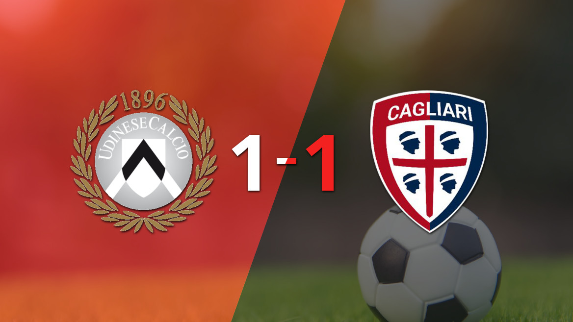 Empate entre Udinese e Cagliari no Estádio Friuli