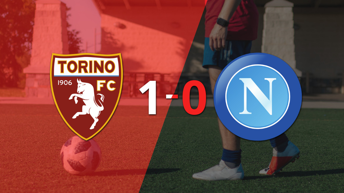 Torino se lleva la victoria con un gol solitario ante Napoli en el Stadio Olimpico Grande Torino