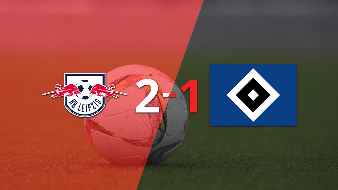 Christoph Baumgartner brilha com dois gols na vitória do RB Leipzig sobre o Hamburgo SV