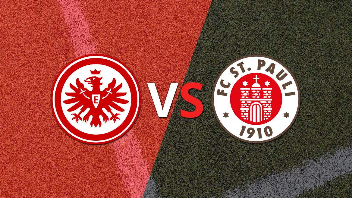 FC St. Pauli anhela romper su mala racha ante Eintracht Frankfurt