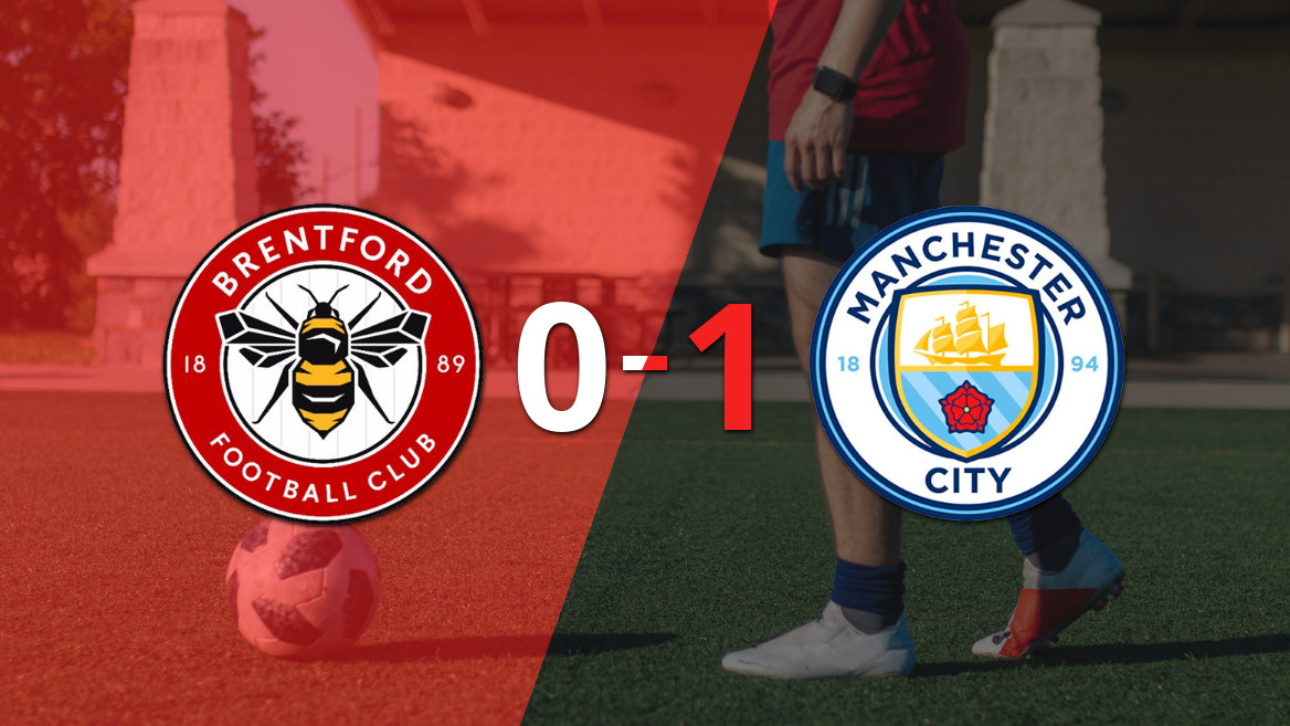 Manchester City Edge Past Brentford with Narrow 1-0 Victory