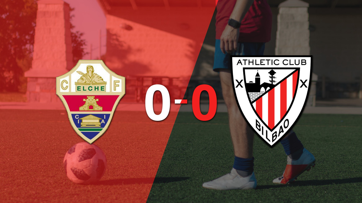 Sem emoção, Elche e Athletic Bilbao empatam em 0-0