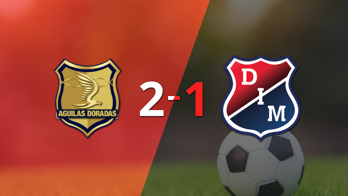 Águilas Doradas Rionegro supera Independiente Medellín com uma vitória de 2-1