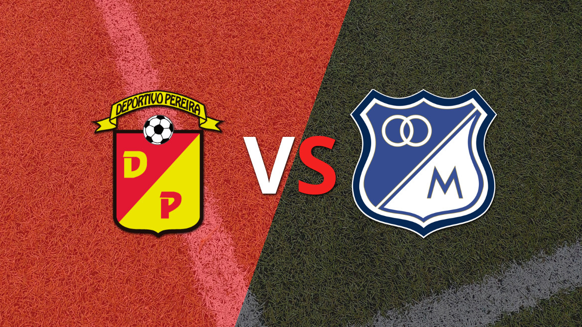 Pereira e Millonarios se enfrentam pela 15ª rodada