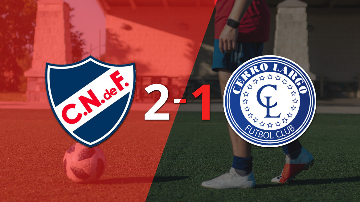 Nacional se lleva el triunfo con un 2-1 ante Cerro Largo