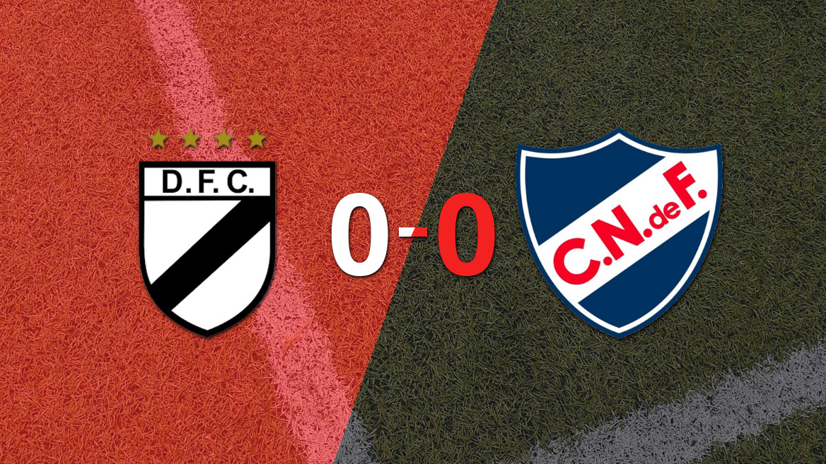 No hubo goles en el duelo entre Danubio y Nacional