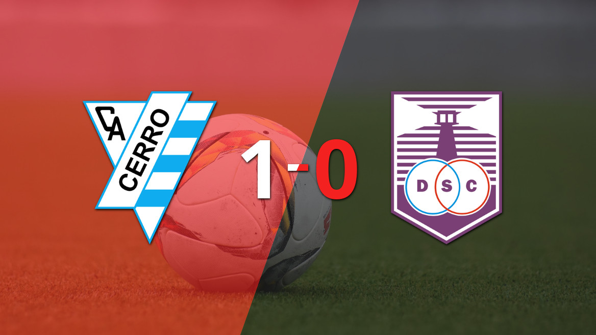 Cerro se lleva una ajustada victoria ante Defensor Sporting