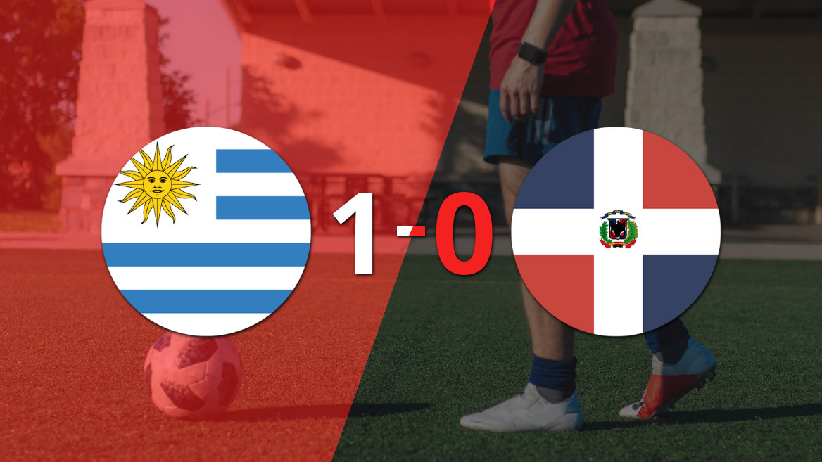 Uruguai vence amistoso: 1-0 sobre a República Dominicana