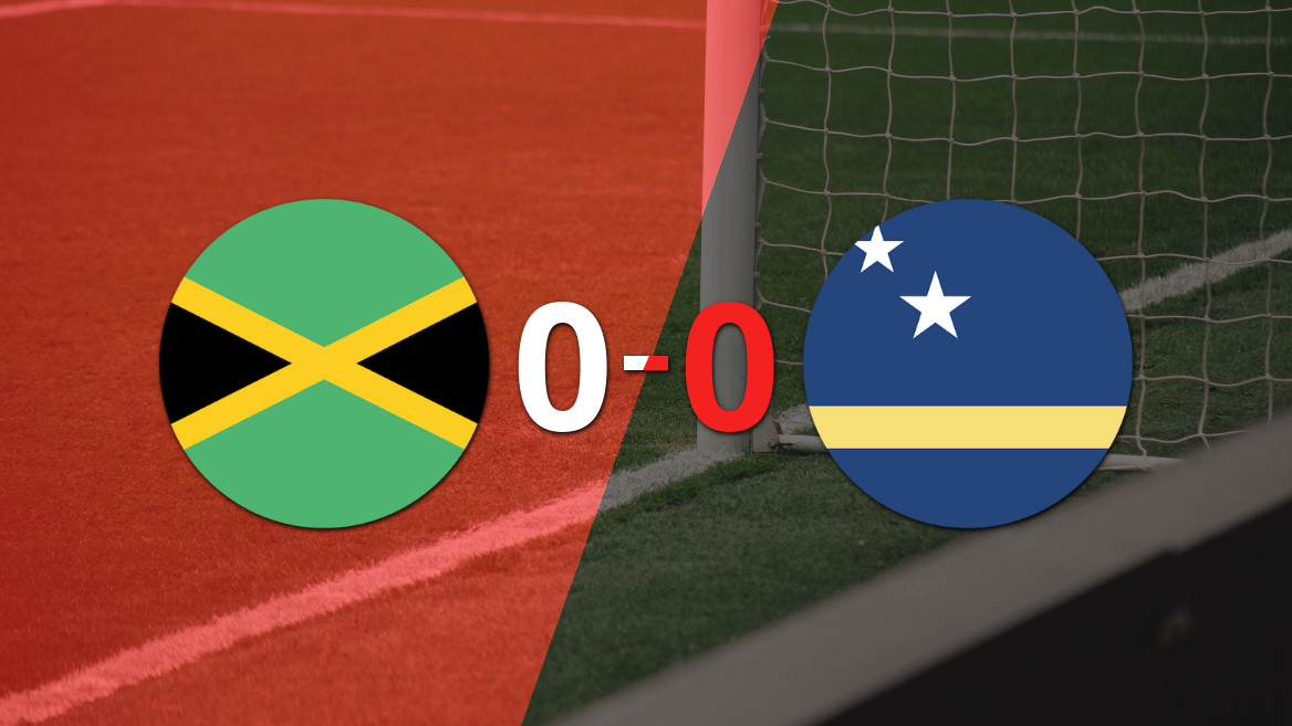 Jamaica y Curazao no se sacaron diferencias en un encuentro sin goles