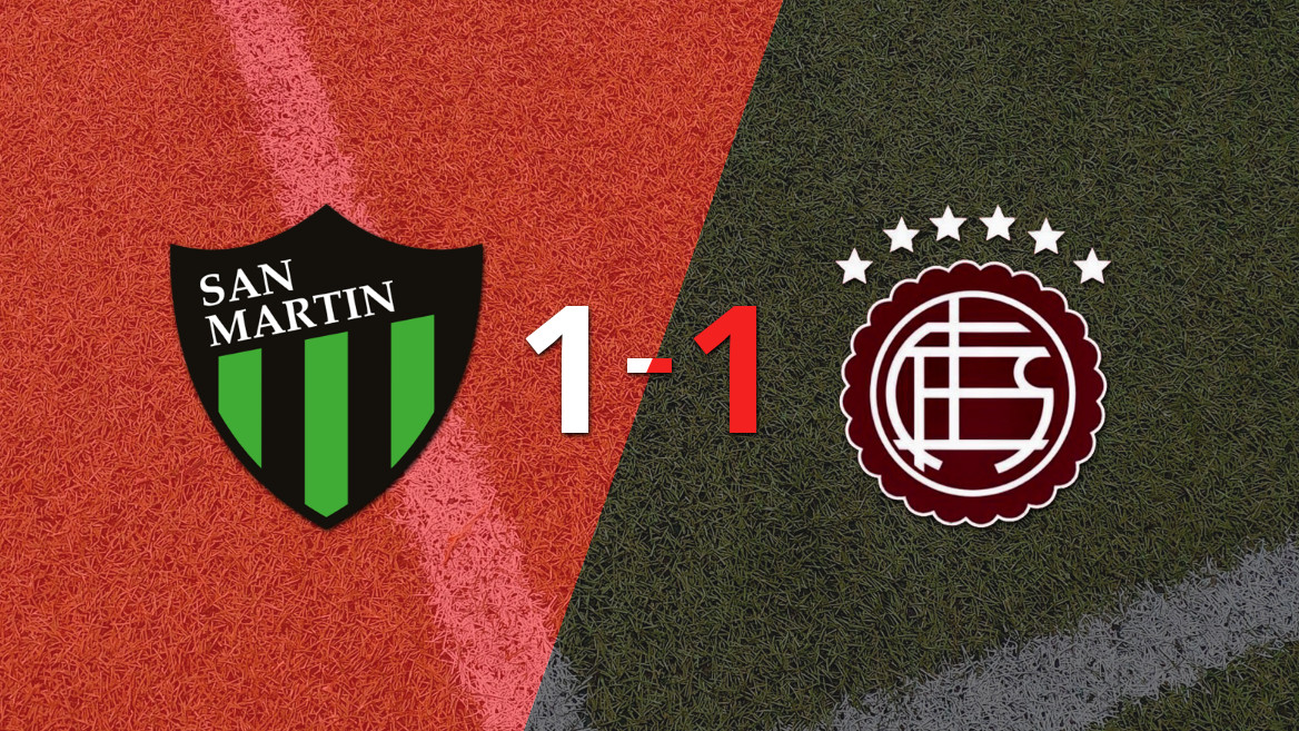 Tomás Lecanda’s Last-Minute Goal Secures Draw for San Martín (SJ) Against Lanús