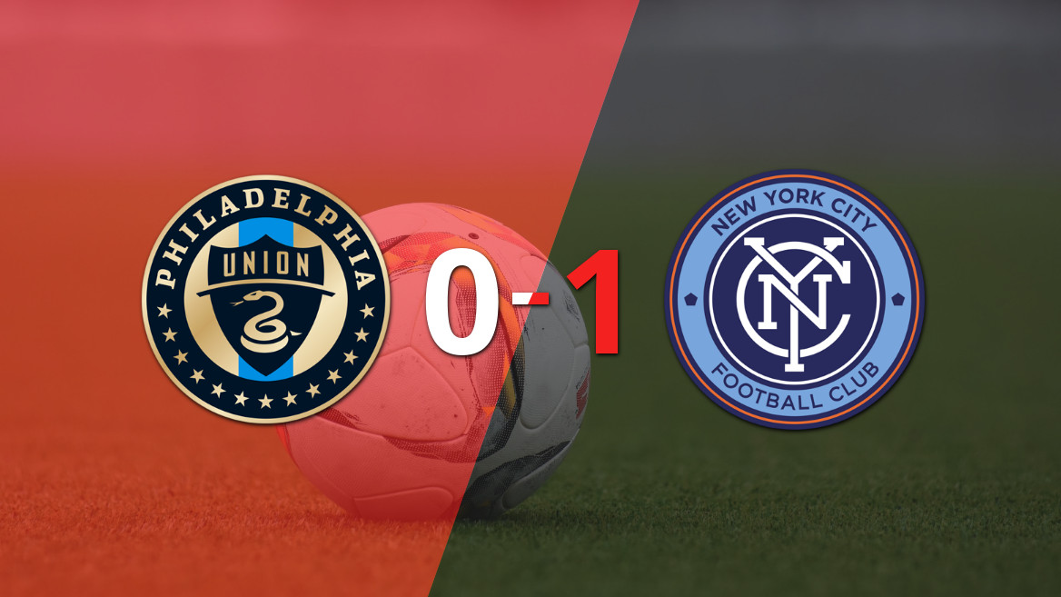 Philadelphia Union sucumbió 0-1 ante NYCFC y se quedó sin Final de Conferencia