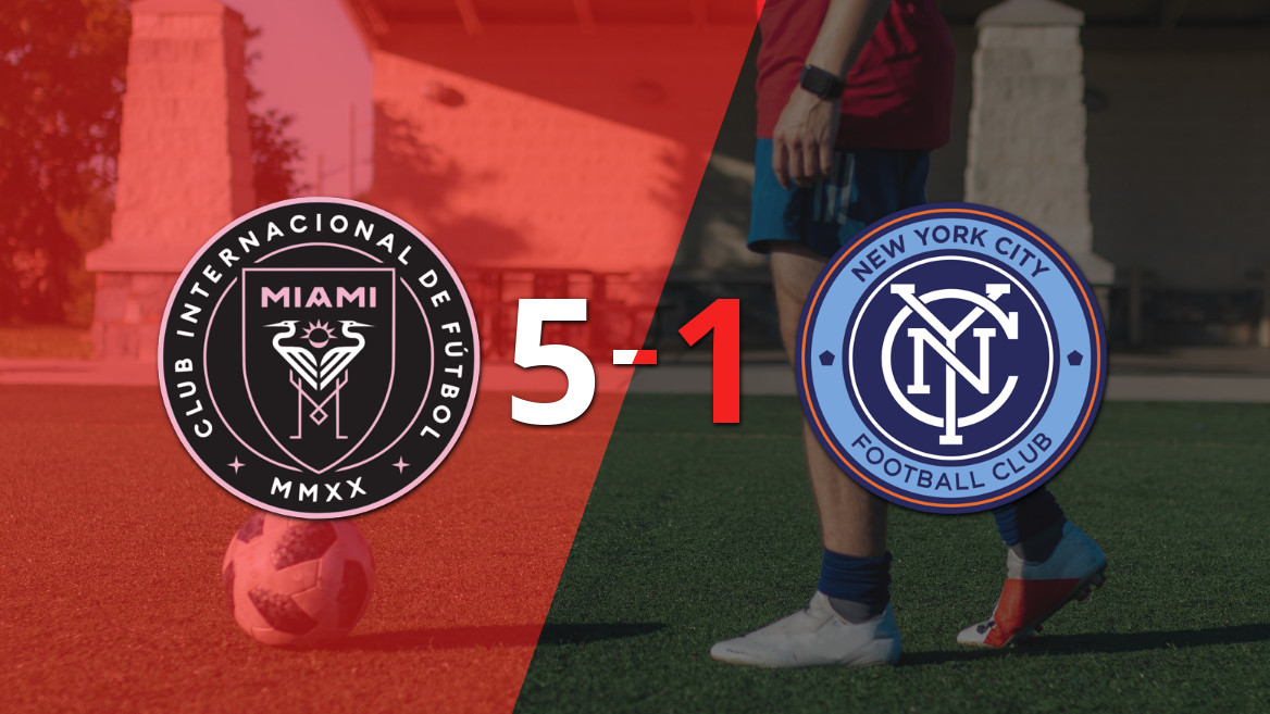 Inter Miami Crowned Champions with a 5-1 Victory Over New York City FC