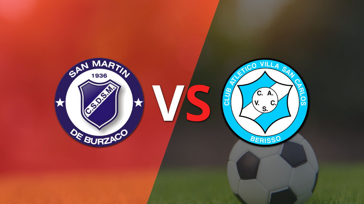 EN VIVO: San Martín Burzaco resolvió su juego de la fecha 19 con un empate 1-1 frente a Villa San Carlos