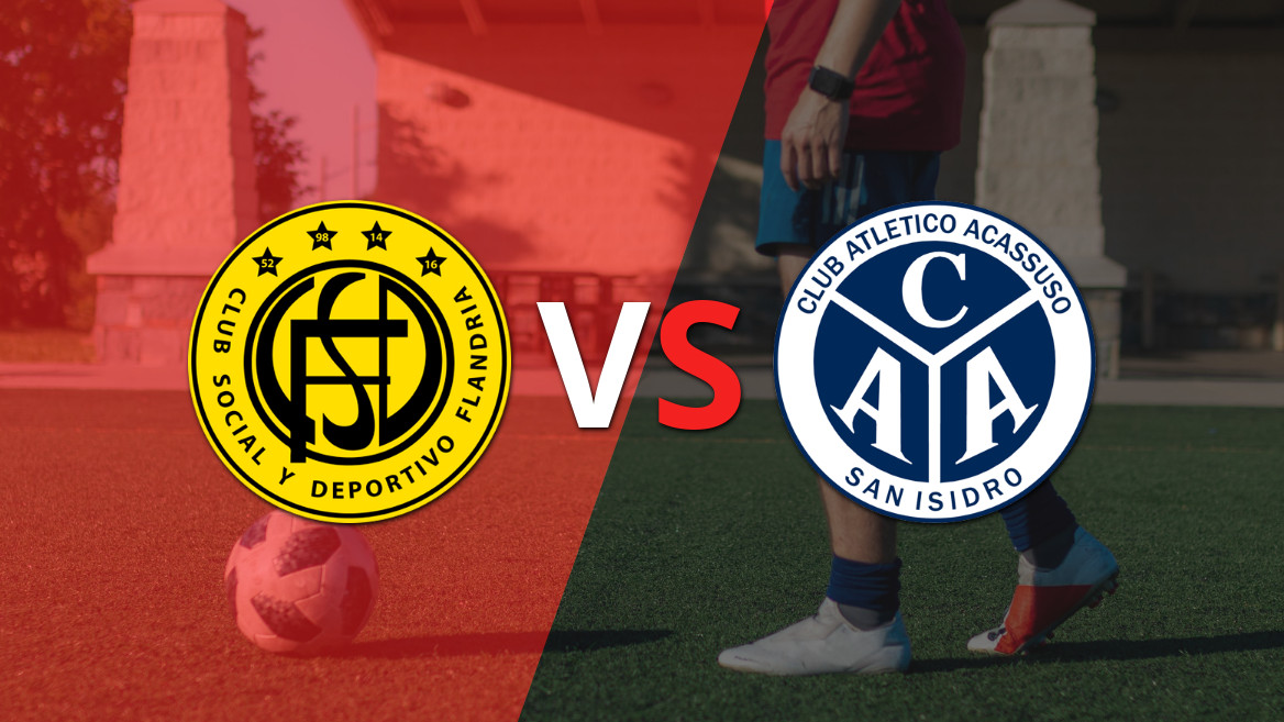 EN VIVO: Acassuso da vuelta el marcador y triunfa 2 a 1 sobre Flandria