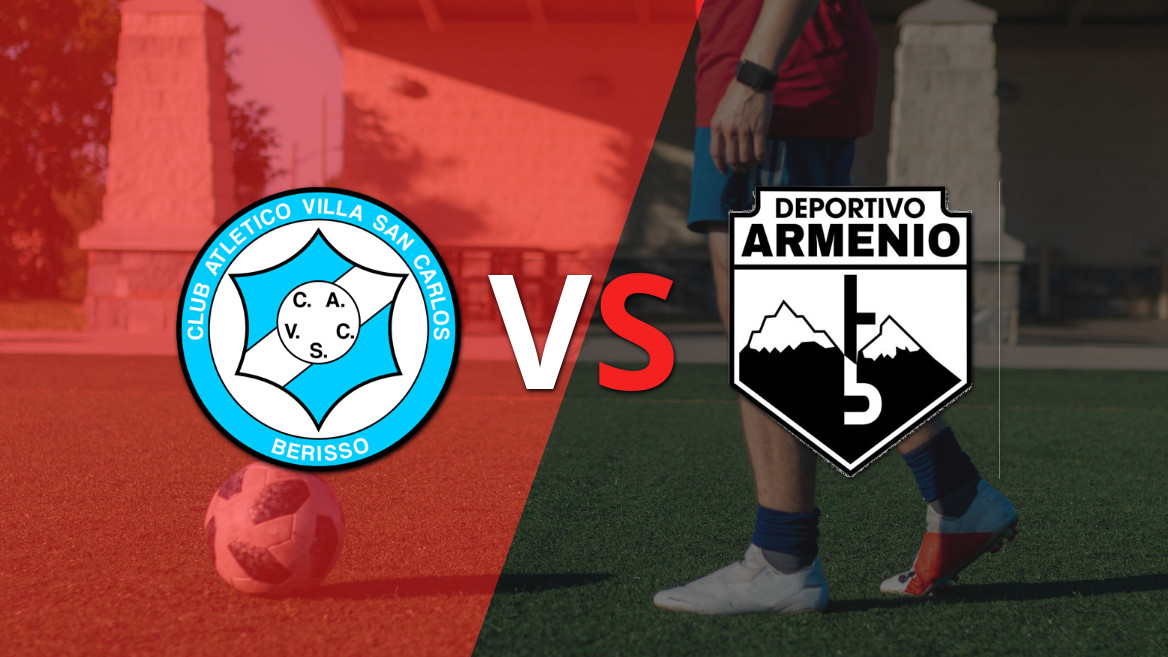 EN VIVO: Villa San Carlos da vuelta el marcador y triunfa 2 a 1 sobre Dep. Armenio con gol agónico