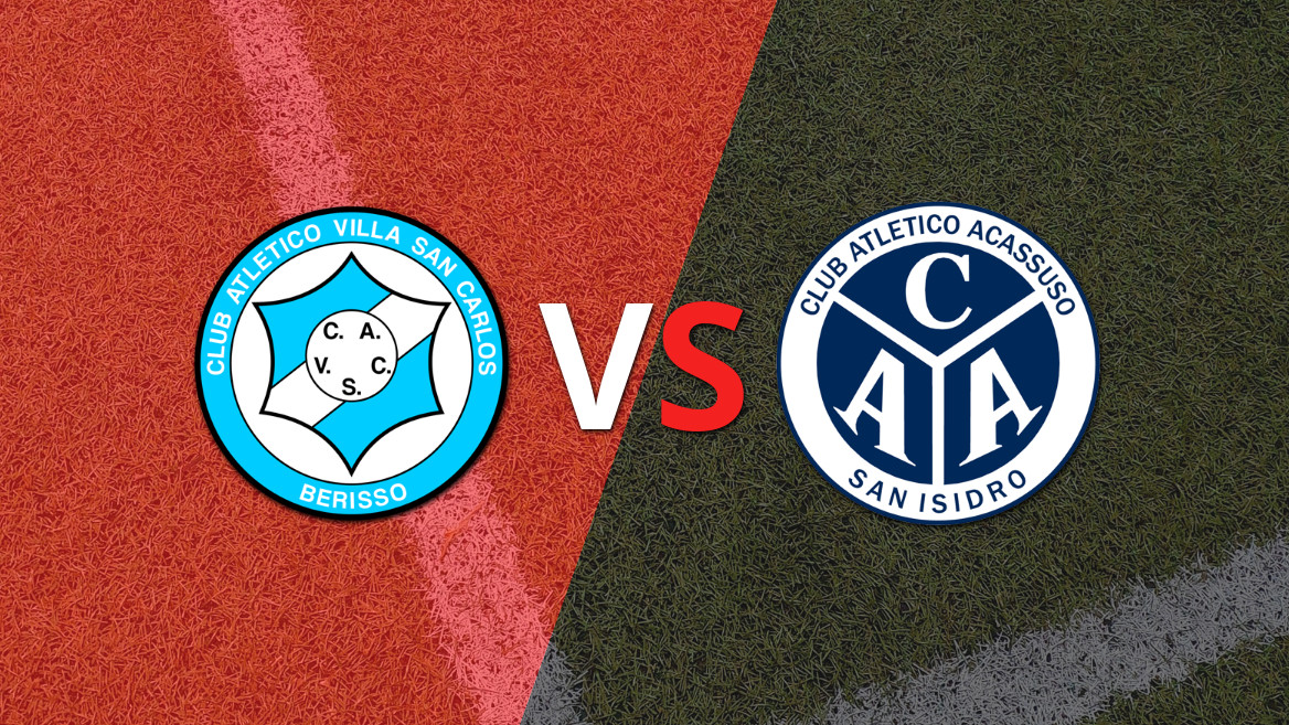 EN VIVO: El empate 0-0 entre Villa San Carlos y Acassuso dejó la llave abierta para la vuelta