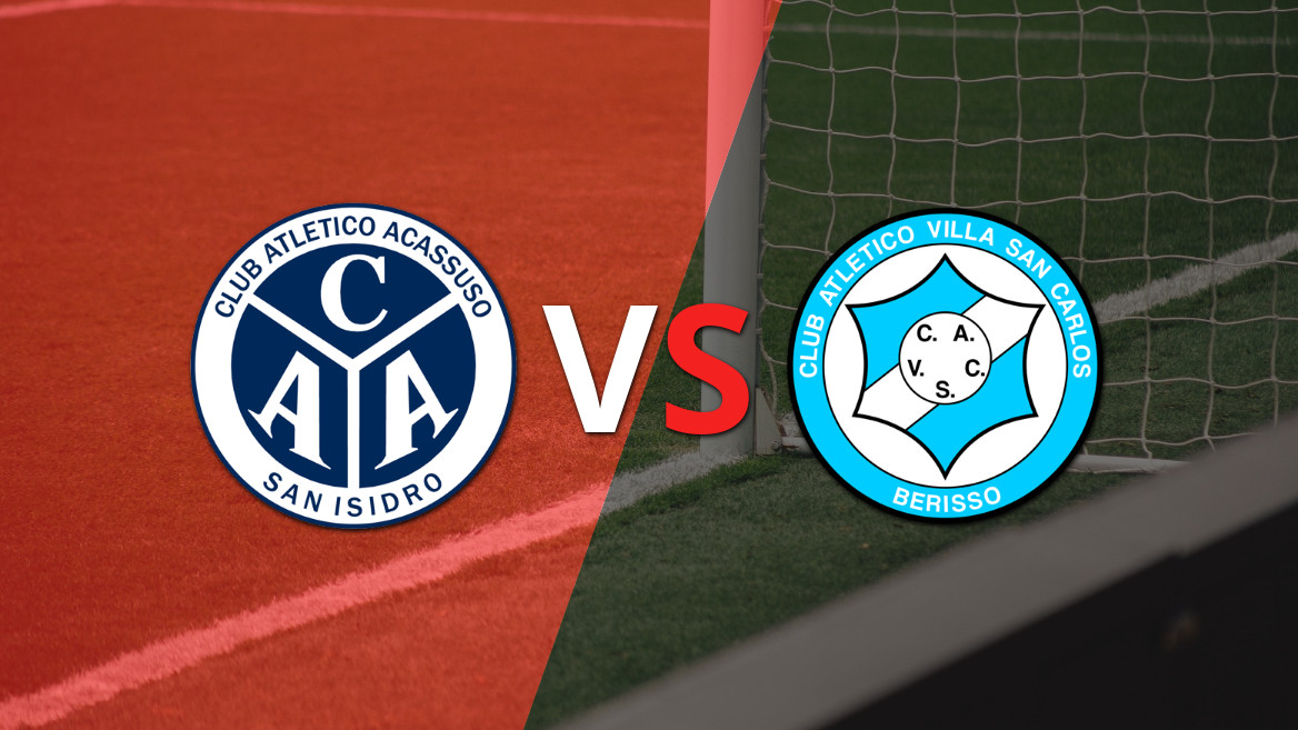 EN VIVO: Acassuso clasificó al vencer 1-0 a Villa San Carlos