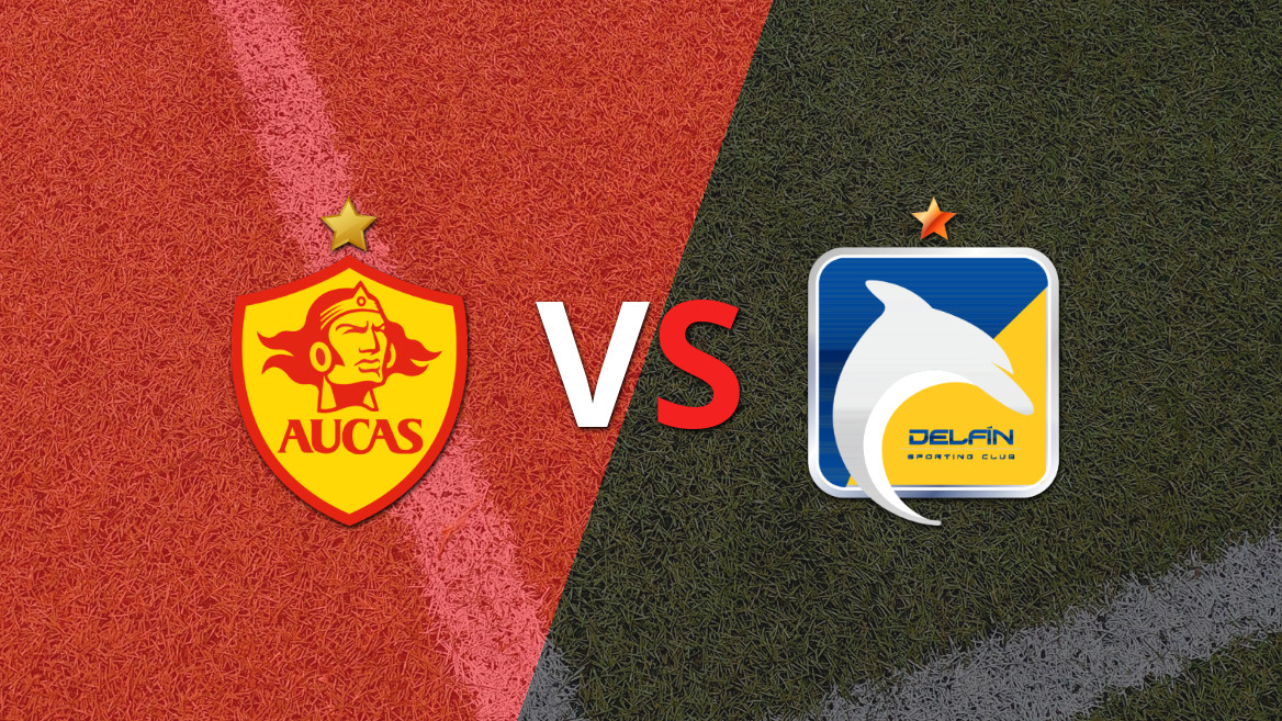 EN VIVO: Aplastante victoria de Aucas sobre  Delfín