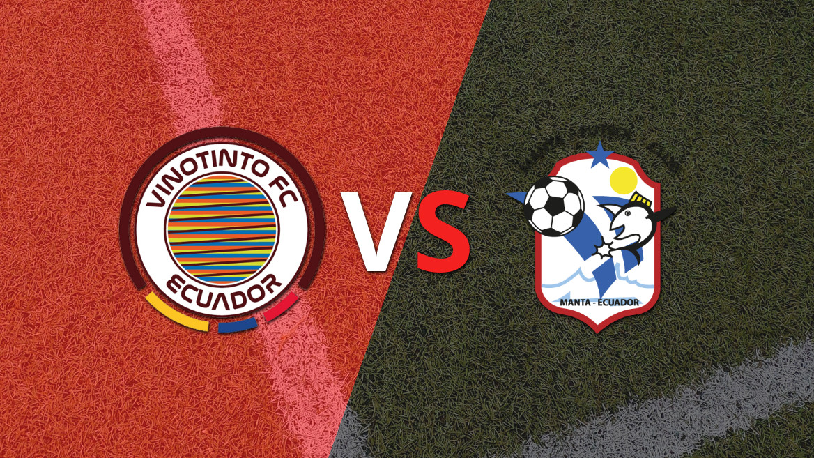 EN VIVO: Vinotinto Ecuador deja a Manta F.C. en cero con un triunfo 2-0