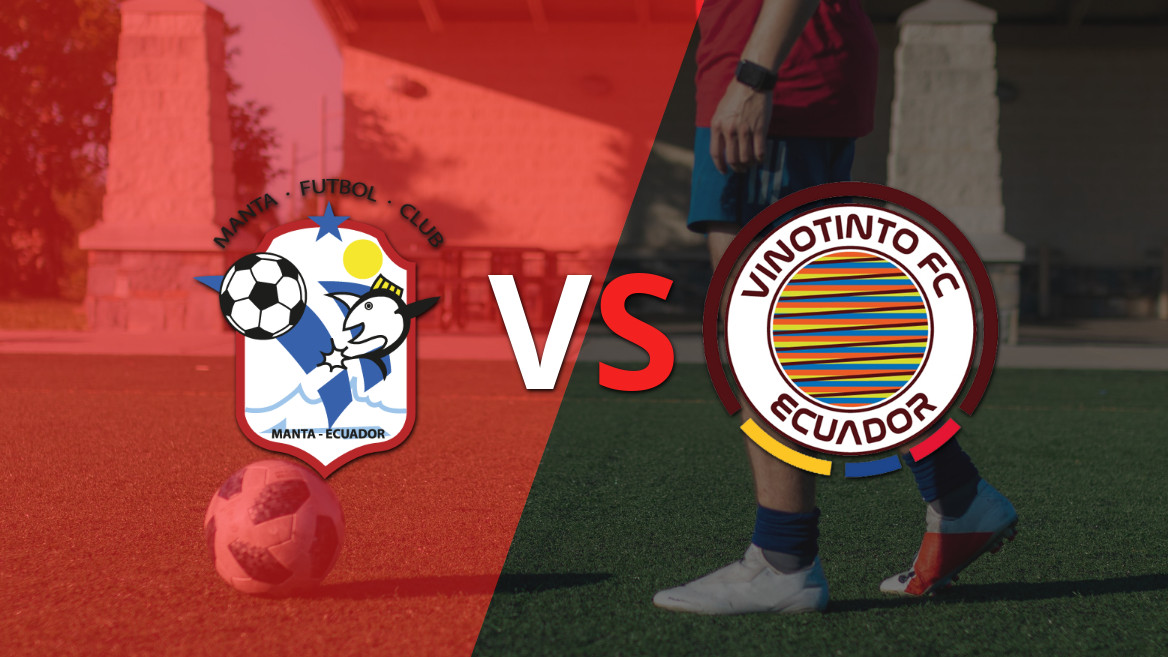 EN VIVO: Manta F.C. paseó a Vinotinto Ecuador y selló su triunfo 3 a 1