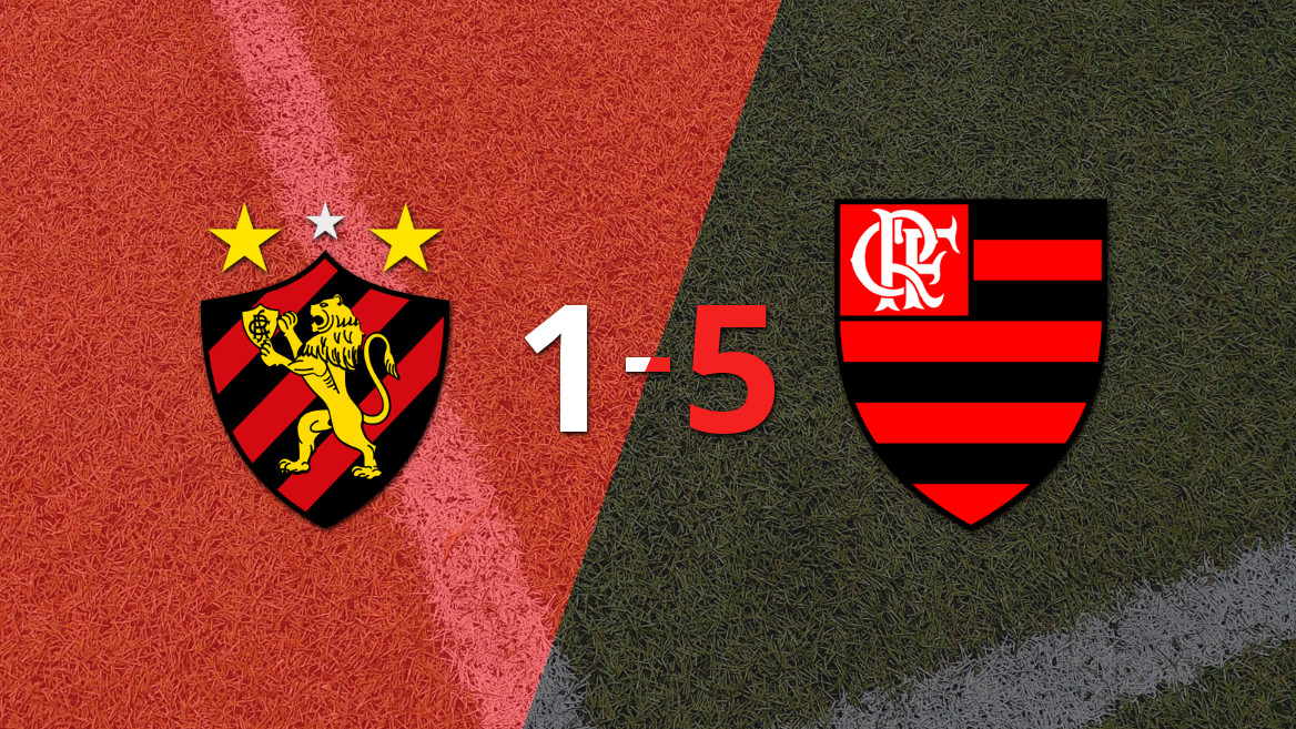 Flamengo Comes from Behind to Thrash Sport Recife 5-1 in a Football Showcase