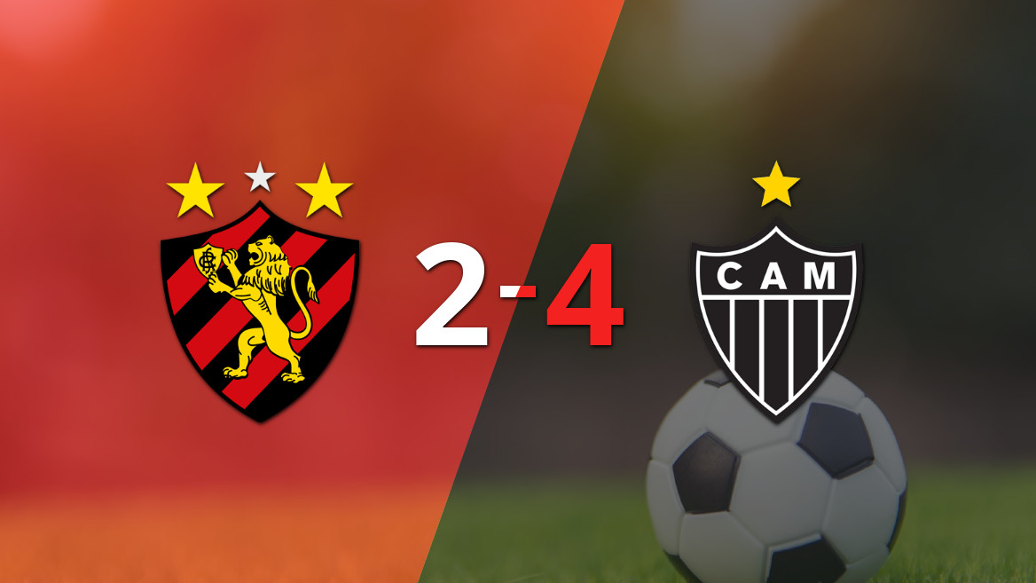 Atlético Mineiro triunfa ante Sport Recife a pesar de la destacada actuación de Léo Pereira