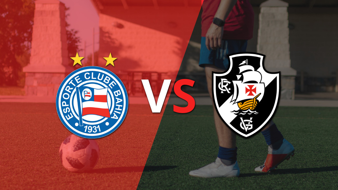 EN VIVO: A Bahia le alcanzó con un gol para derrotar a Vasco da Gama en el estadio el Fonte Nova