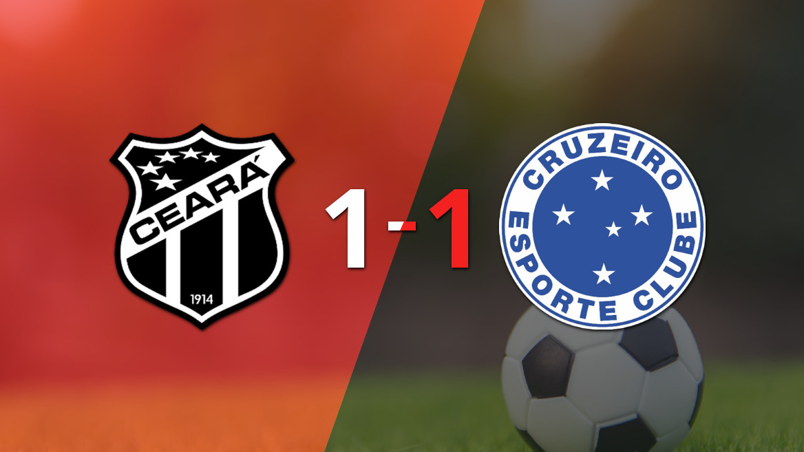 Ceará and Cruzeiro Share Points in 1-1 Draw
