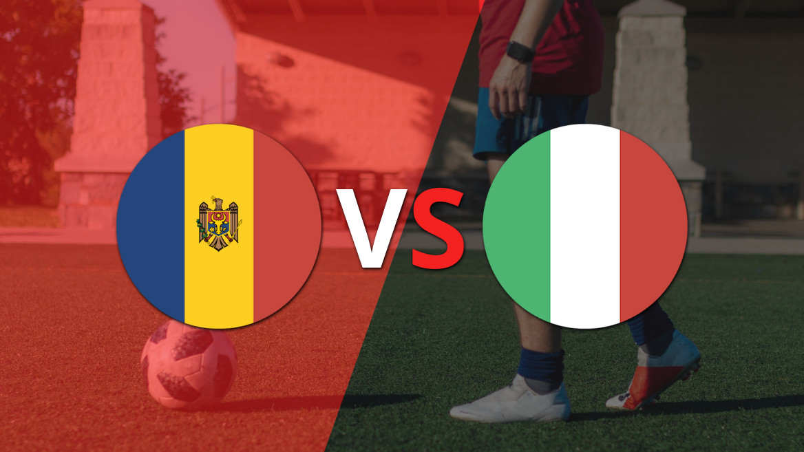 EN VIVO: Italia fue superior y venció por dos goles a Moldavia en el Zimbru Stadium