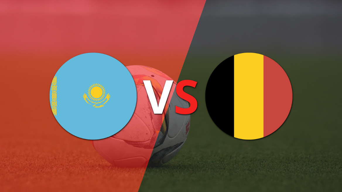 EN VIVO: Reparto de puntos en el empate a uno entre Kazajistán y Bélgica