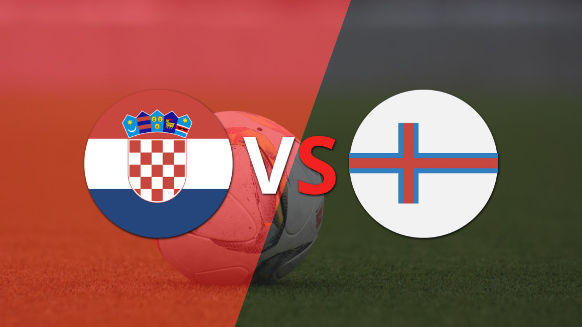 EN VIVO: Croacia se impone con remontada 3-1 sobre Islas Feroe