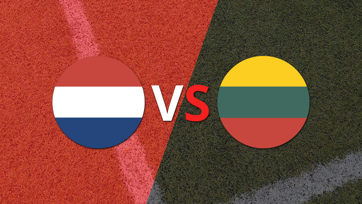 EN VIVO: Lituania sucumbe ante Países Bajos en una goleada 4-0