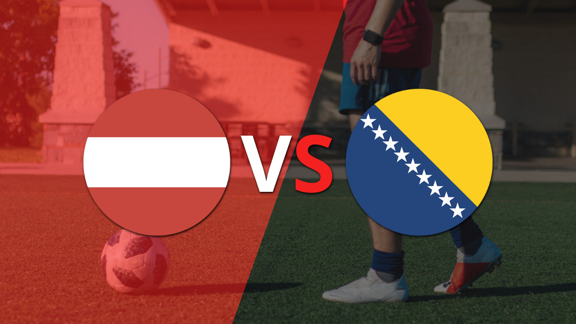 EN VIVO: Austria y Bosnia-Herz. se reparten los puntos y empatan 1-1