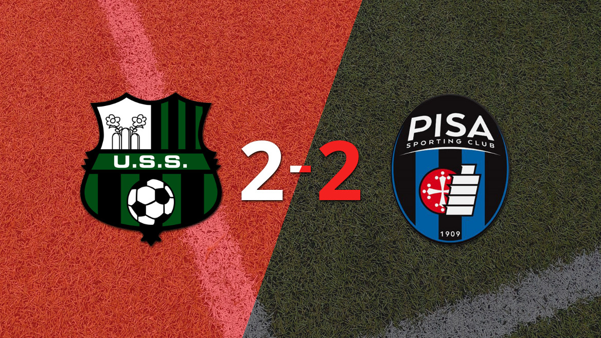 Late Equalizer by Andrea Pinamonti Secures Draw for Sassuolo Against Pisa