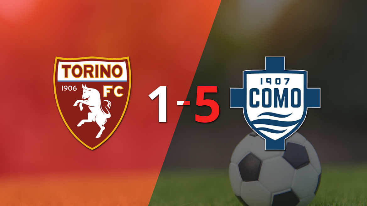 Jayden Addai brilha com dois gols na vitória de Como 1907 sobre Torino