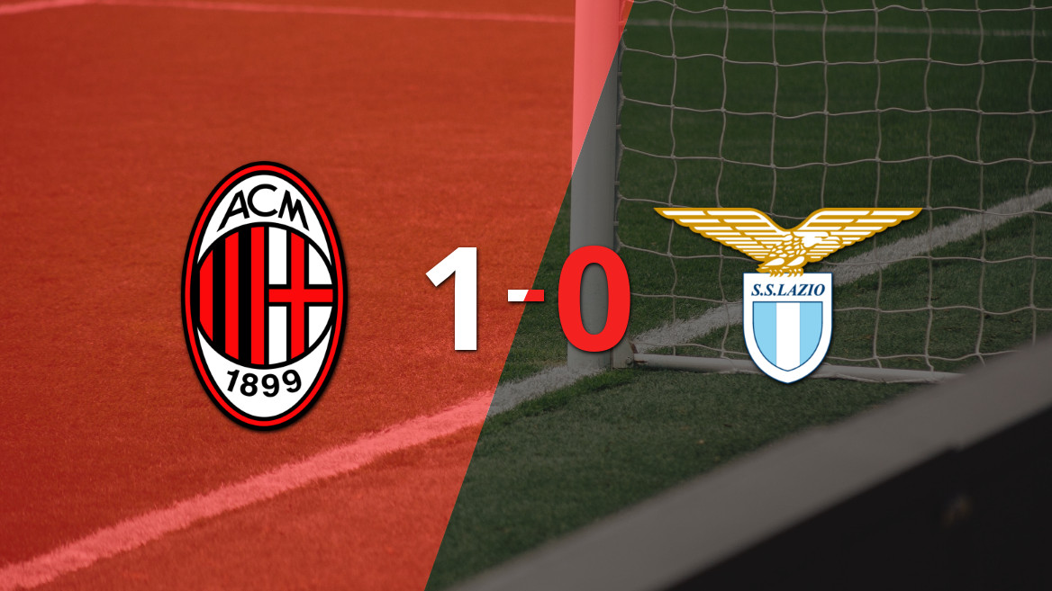 Milan triunfa sobre Lazio com um gol de Leão