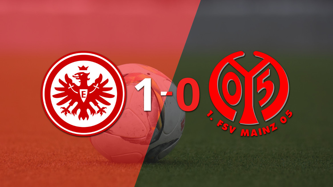 Eintracht Frankfurt triumphs over Mainz 1-0 at Deutsche Bank Park
