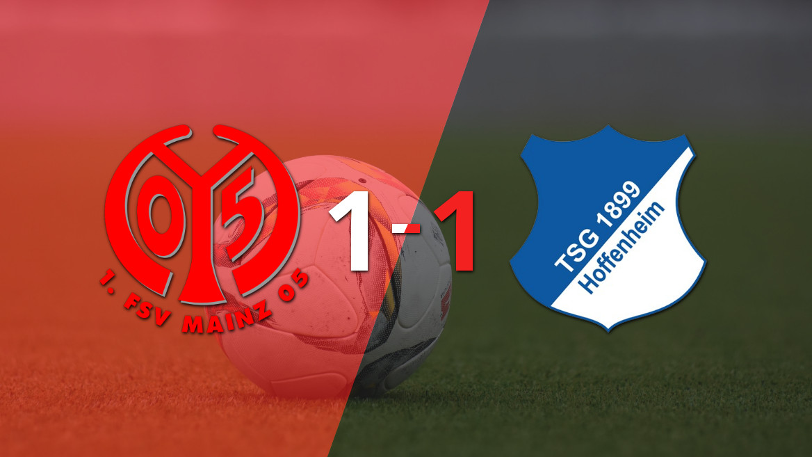 Empate entre Mainz e Hoffenheim em jogo emocionante