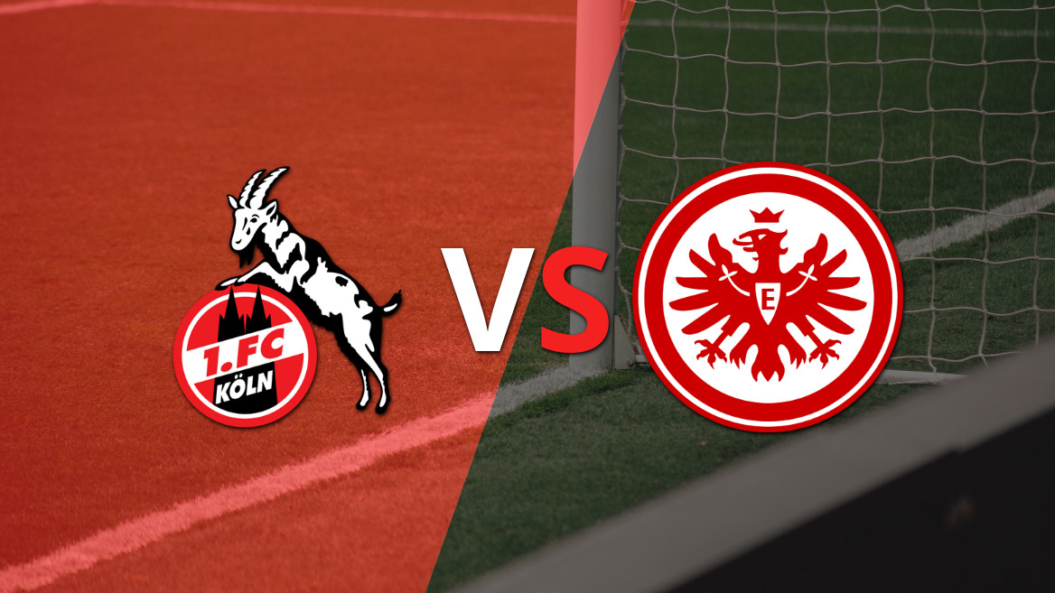 Colonia e Eintracht Frankfurt se preparam para duelo na Bundesliga