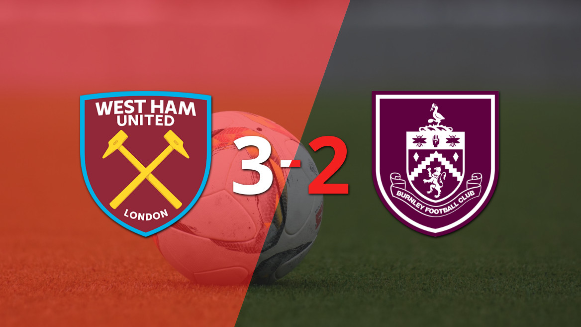 Empolgante vitória do West Ham United sobre o Burnley por 3 a 2