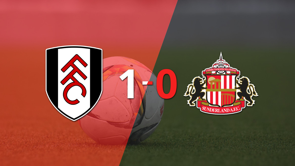 Fulham triunfa sobre o Sunderland por 1 a 0 no Craven Cottage